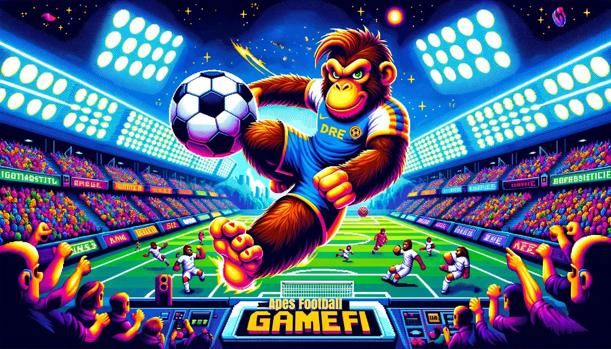 ApesFootball-1st DRC20 Game tweet media