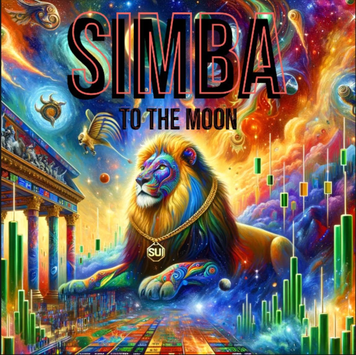 The community is now in control, and the spotlight is on $SIMBA with @simbaonsui  leading the way.

✅ Hilarious Memes 
✅ Entertaining Ticker 
✅ Active Telegram
Anticipate exciting developments in the coming days. Keep an eye out! 👀🦁
