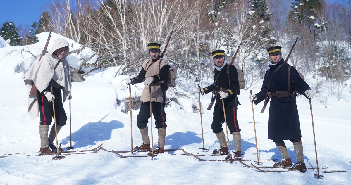 出演映画】 『ゴールデンカムイ』公式で第七師団の岡田文夫&野間直明