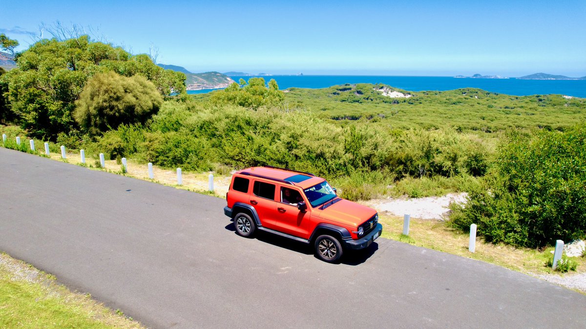 ShaneIsheev's tweet photo. Yesterday’s adventure… Some stunning drone shots courtesy of my husband. But more importantly, how sexy is my car 😍 #Inverloch #WilsonsProm https://t.co/BoZXYLTTcf