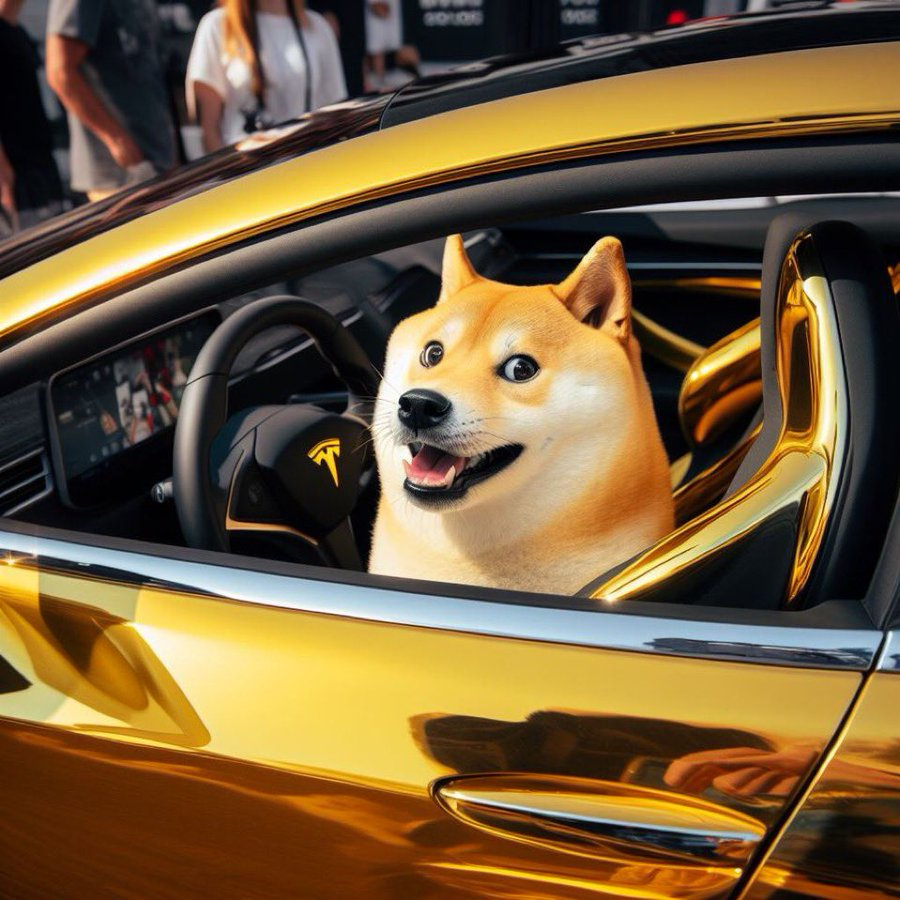 itsALLrisky's tweet photo. When do you think Tesla will accept Dogecoin? https://t.co/9GXsd002Vt
