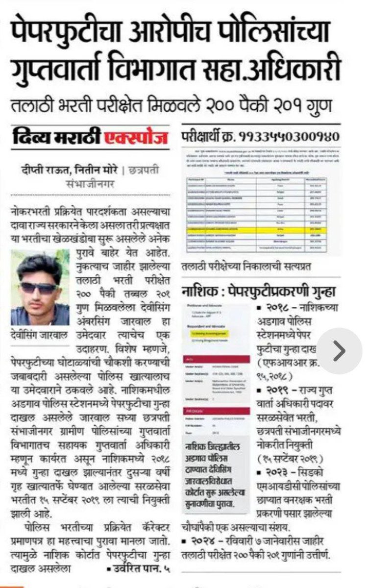 TusharP08514696's tweet photo. अरे कुठे नेऊन ठेवलाय महाराष्ट्र माझा??
@mieknathshinde आता तर असे झाले की, TCS आणि IBPS मध्ये घोटाळे करायची जणू स्पर्धाच लागली आहे.
दीड महिन्यापूर्वी अर्थ आणि सांख्खीकी विभागाने उच्च न्यायालयात caveat दाखल केली होती. त्याच वेळेस समजलो होतो की काही तरी काळेबेरे आहे.
#TCS 
#IBPS https://t.co/xeVNhbsWJT