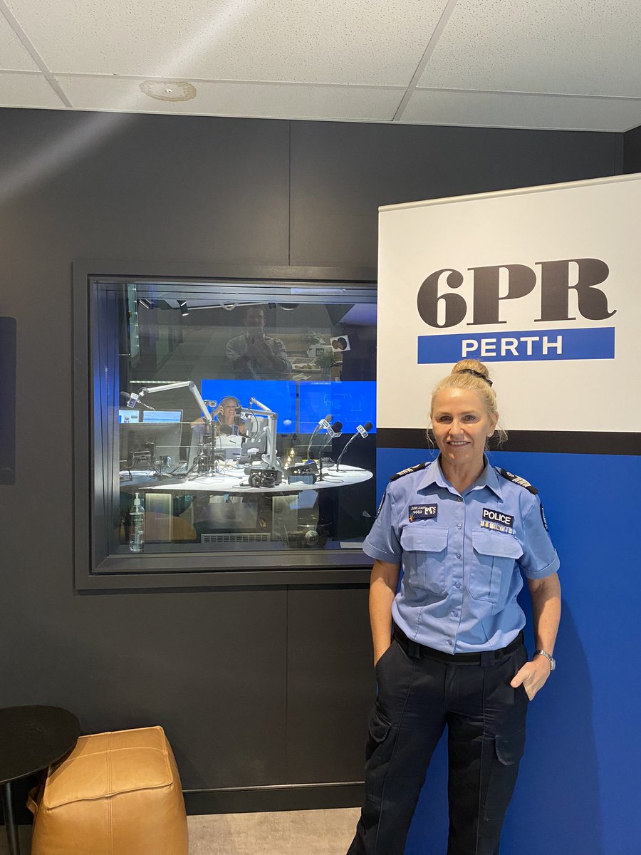 Tune into 6PR after 12.30 as Christina Morrissey chats with A/Snr Sgt Jodie Leahy and WA Police Legacy manager Jill Willoughby. They’re talking about the history of women in the WA Police Force and encouraging more women to answer the call #letsjoinforces