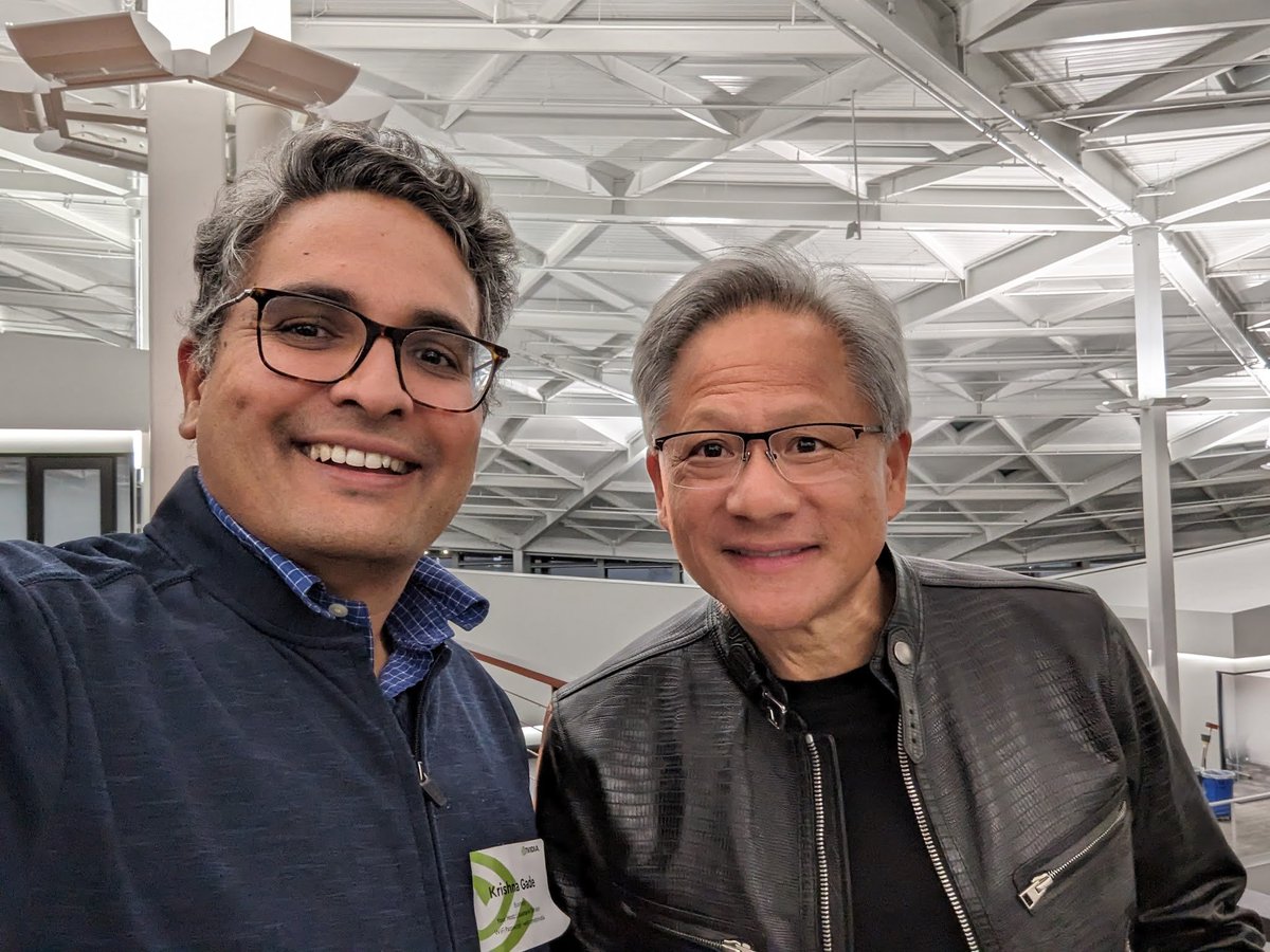 Today, I stepped into @nvidia HQ expecting to meet 2023's top CEO, but what I found was one of the most genuinely humble and kind-hearted individuals I've ever encountered. An unforgettable experience!