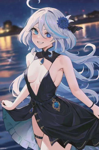 "How cool would it be if me and you walked the streets of Fontaine from the perspective of regular civilians while i wore this... like a date?"
#GIRP