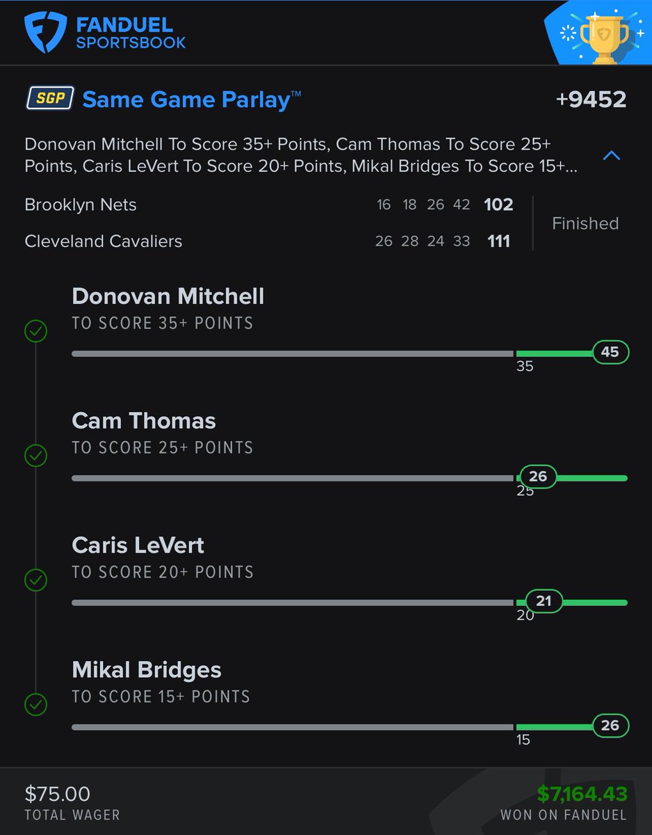 onlyparlays's tweet photo. WHAT A NIGHT 🔥🔥🔥

Even on a night with massive blowouts, we managed to come away with $20k+ all from live bets 😤

This doesn’t even include our 1 unit straight bets 🎯

If you’re looking to join, hit this link for a free day trial 👇

https://t.co/kiOP2EM83l https://t.co/tt0uj4x0y2
