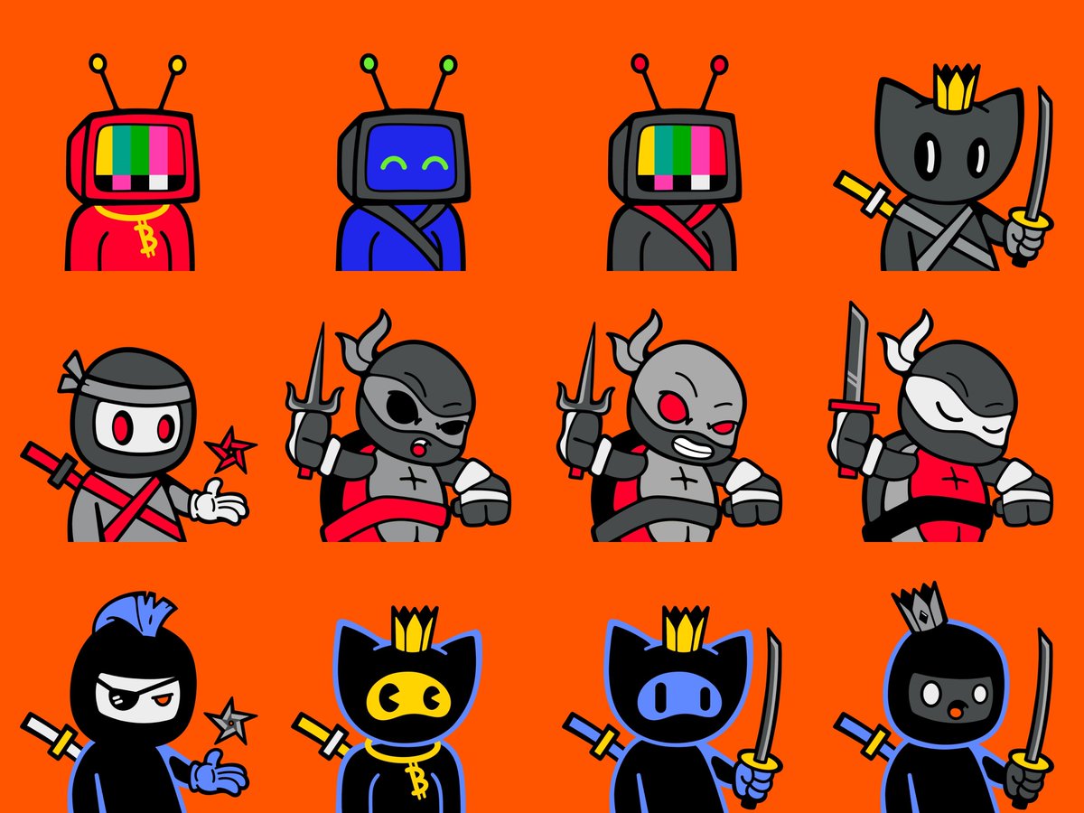 TO's tweet photo. I'm insanely proud of the work we've done to make these Bitcoin Ordinals Ninjas

Gonna look back on this time for decades to come https://t.co/l4vqimbQhx