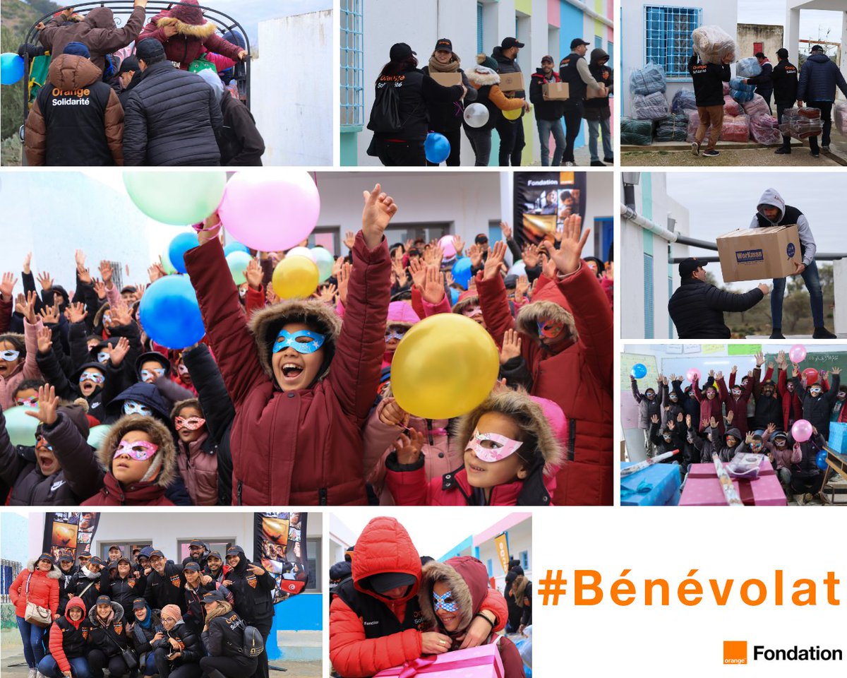 OrangeTN_Plus's tweet photo. Grand Merci aux 147 enfants de l’école de Chiba à Fernana #Jendouba qui nous ont offert, comme à chaque fois, les plus belles émotions ♡, un grand merci à l'Association #Unenfantdessourires et aux bénévoles d'@OrangeTN, pour l'engagement sincère #daffini 2024 https://t.co/jD01W26Okq