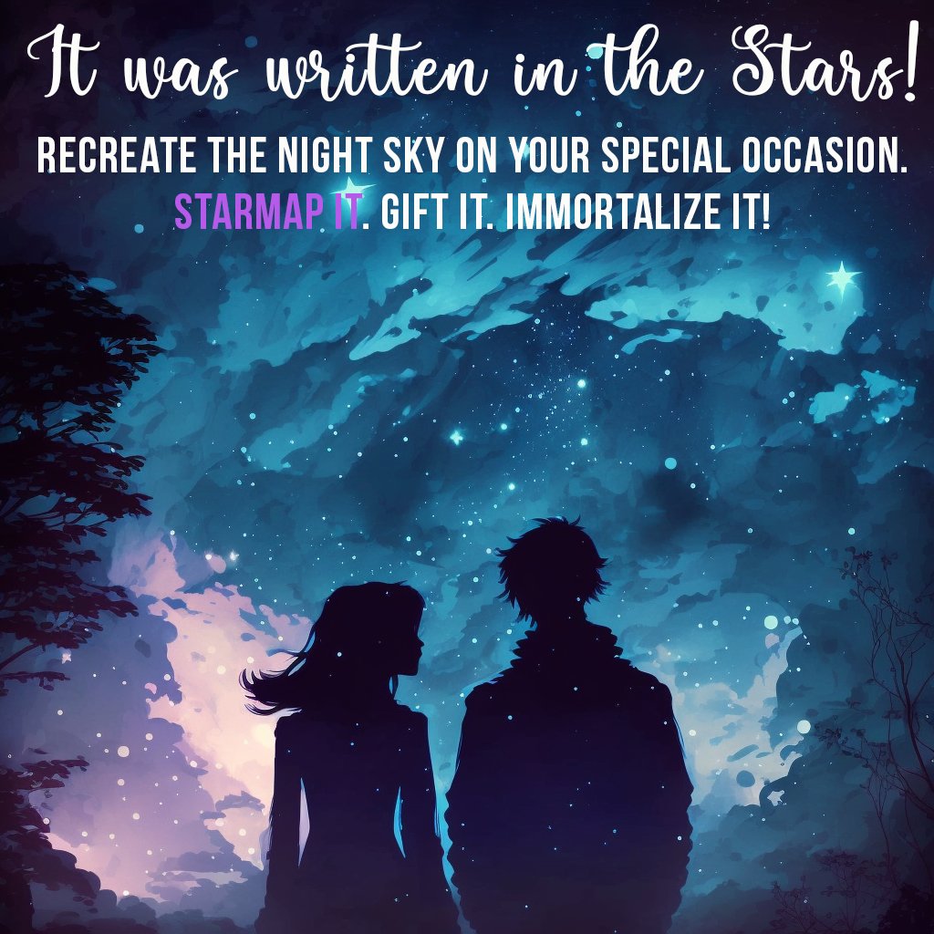 TheMapTree's tweet photo. Every star has a story.
Yours is waiting to be told.
Experience a gift that maps your most cherished memories.
https://t.co/ycvThwJ9JY
#Starmaps #Starmap #giftideas #gifts #birthday #anniversarygift https://t.co/D8LGIm3TZw