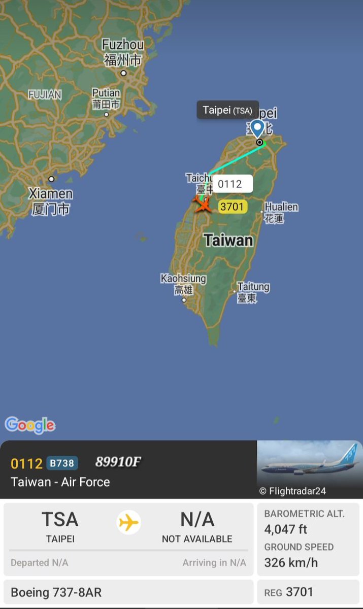 Oceanworldfree's tweet photo. 🇹🇼TWAF 0112 3701 #89910F
#SongshanAirport #臺北松山空軍基地
#TaichungAirport #臺中空軍基地
TWAF ONE https://t.co/YZwSA21VN5