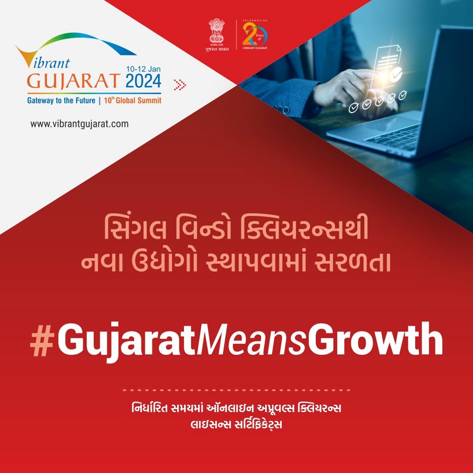#Gujaratmeansgrowth