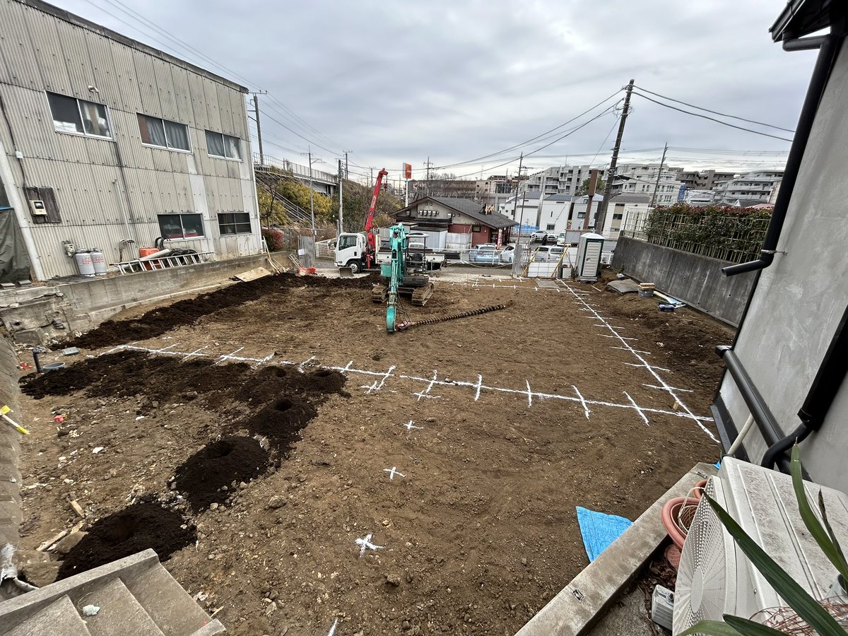 horio123's tweet photo. 地下スタジオ工事始まりました👷 https://t.co/T2UiuxovPL