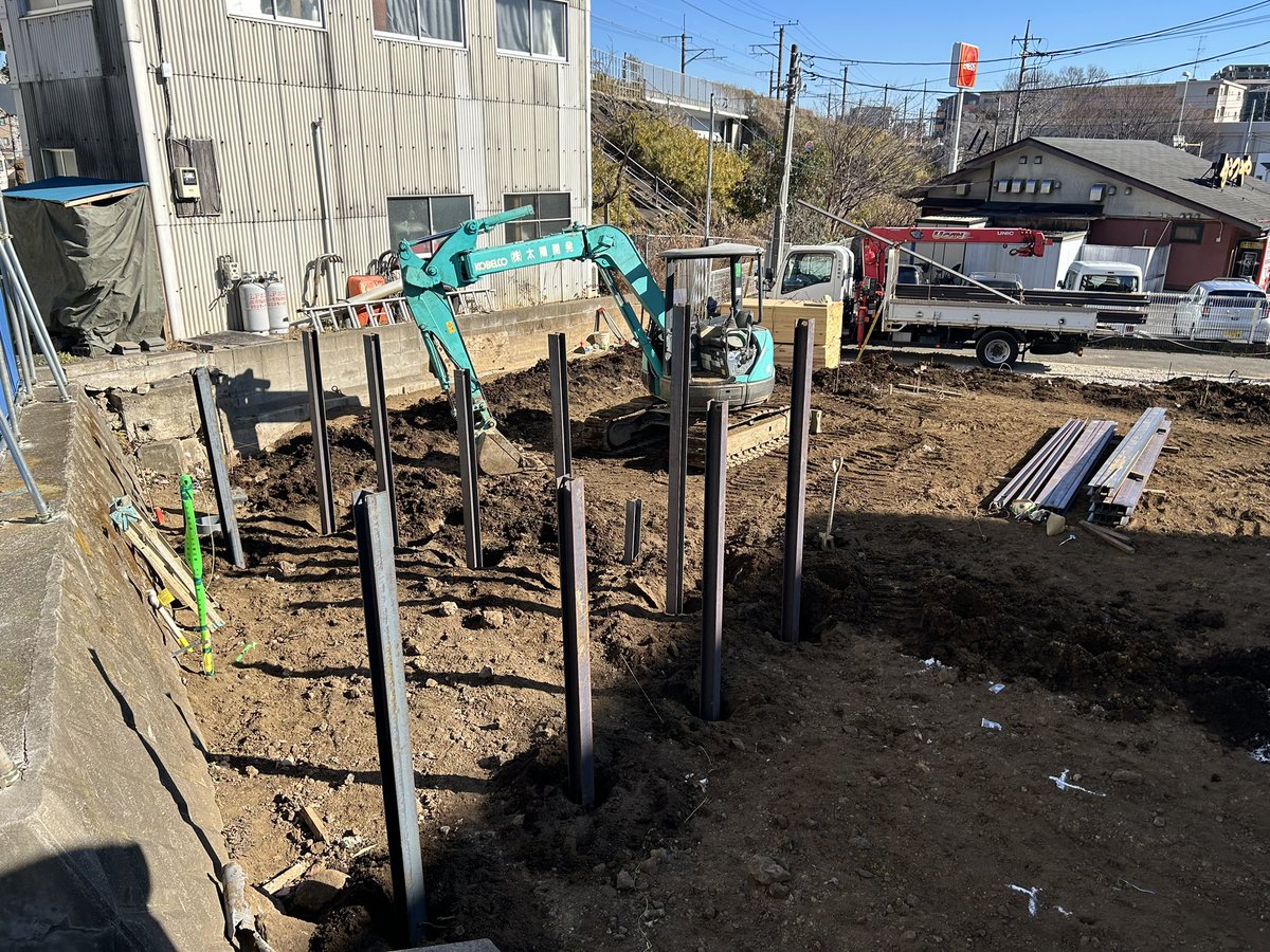 horio123's tweet photo. 地下スタジオ工事始まりました👷 https://t.co/T2UiuxovPL