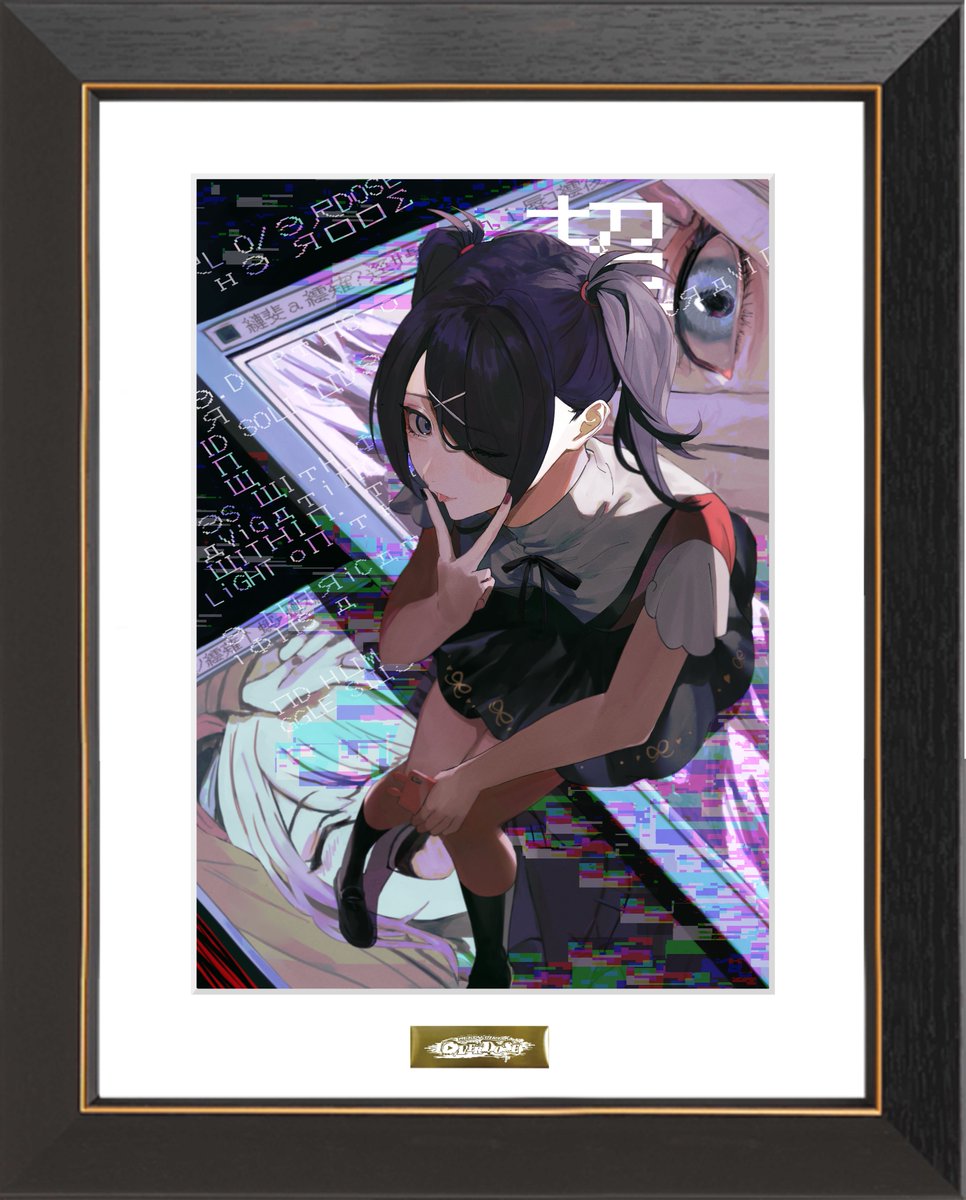 infowssJP's tweet photo. 【2周年放送まであと2日！】
黒かわ（@kurokashi655 ）さんの「NEEDY GIRL OVERDOSE」イラストの額装を１名にプレゼント！
1月19日23：59までに @infowssJP をフォロー＆このツイートをRTで応募してください。
※画像はイメージです
https://t.co/0A5ULfOvGw https://t.co/626PUhoK2L