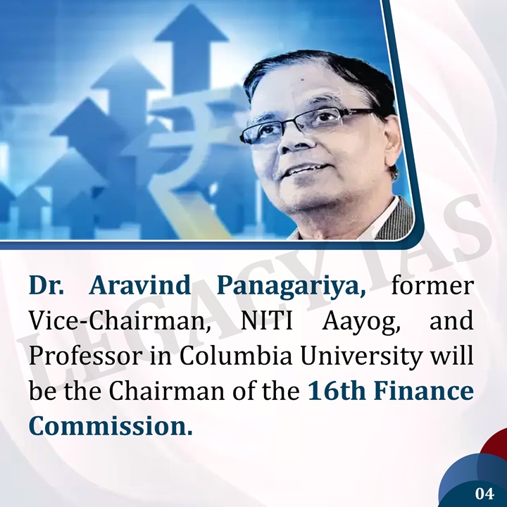 Legacy_ias's tweet photo. About 16th Finance Commission Facts for UPSC Exam !!!
#16financecommision #Indianeconomy #Financecommision #Article280 #prelimsfact #upscaspirant #legacyIAS https://t.co/etG9qDwFvy