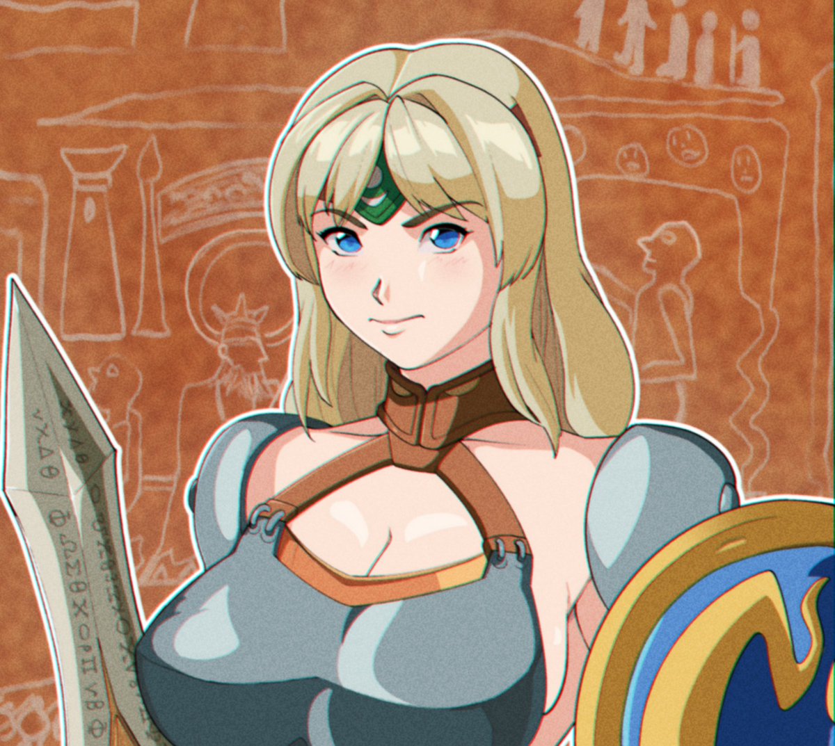 AilCross's tweet photo. Sophitia Alexandra(Soul Edge). https://t.co/PoCVdB9YEY