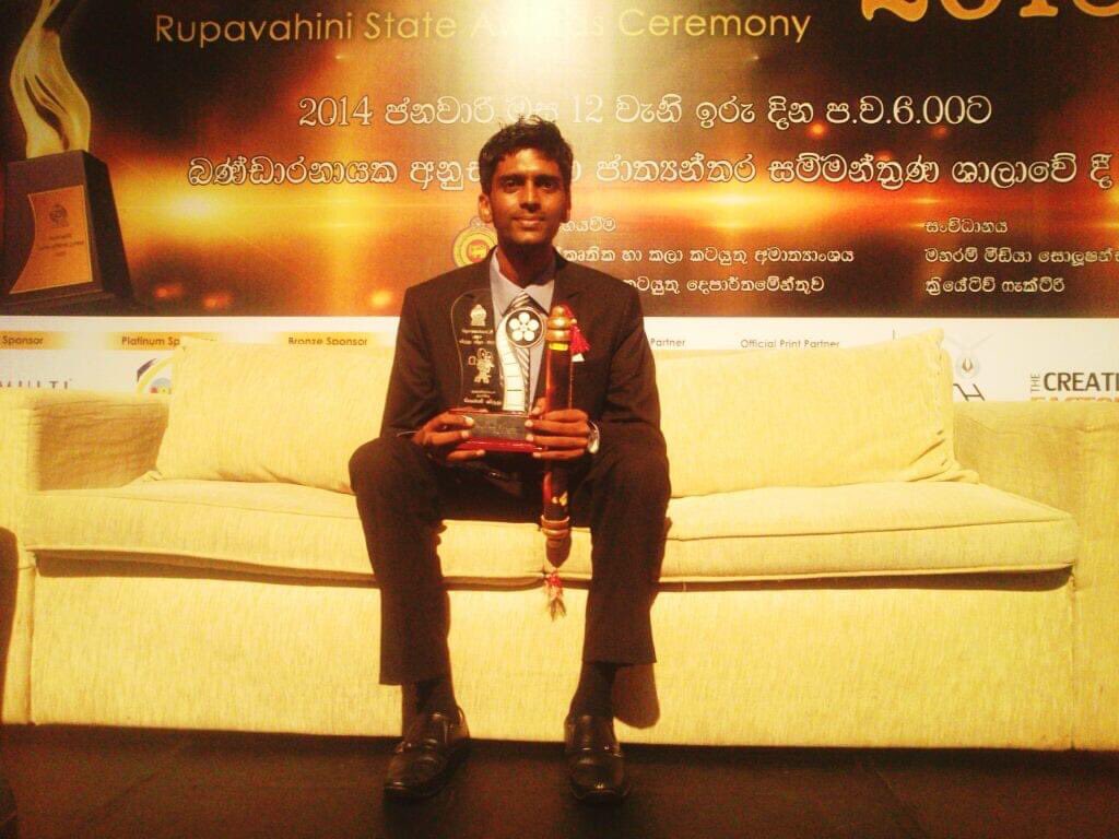rubanphillip's tweet photo. "Commemorating a decade of achievement! 10 years ago, 'I Am Rahman,' created by me and @tharshi_k , earned us our first national award in Sri Lanka. Our collaborative journey remains unstoppable. ��🏆 #Decadeofpassion https://t.co/jrRRQl4V7I