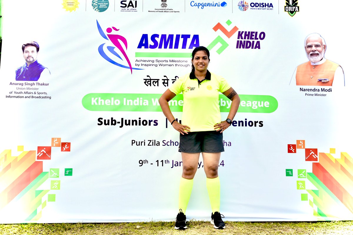 CopWomanOP's tweet photo. "All our dreams can come true, if we have the courage to pursue them." — Walt Disney.

#KheloIndiaYouthGames2024
#Rugby https://t.co/MApFhWaOfC