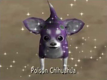 毒チワワ、当たり前っちゃ当たり前だけど英語だとPoison Chihuahuaで二