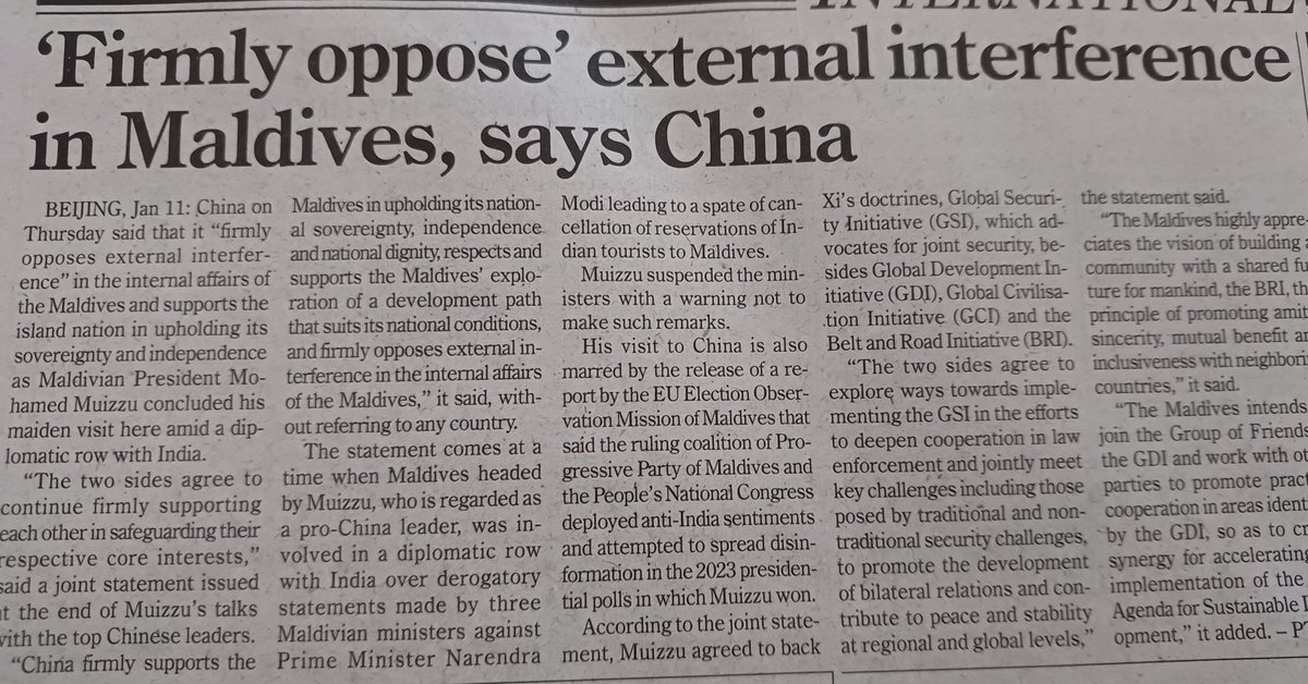 25rubybaruah's tweet photo. OK....then this holds good regarding Chinese interference in Arunachal Pradesh too. Guys pls save this for future referance. #ChinaMaldives https://t.co/fNzeNFteGM