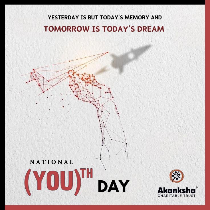 akanksha_trust's tweet photo. "The youth are not useless – they are used less." Happy National Youth Day behalf of Akanksha Charitable Trust...💫
Commemorating the birth anniversary of Swami Vivekananda on National Youth Day✨
#time_to_act #nationalyouthday #swamivivekananda #vivekananda #youthempowerment https://t.co/RdLKi6a7Z1