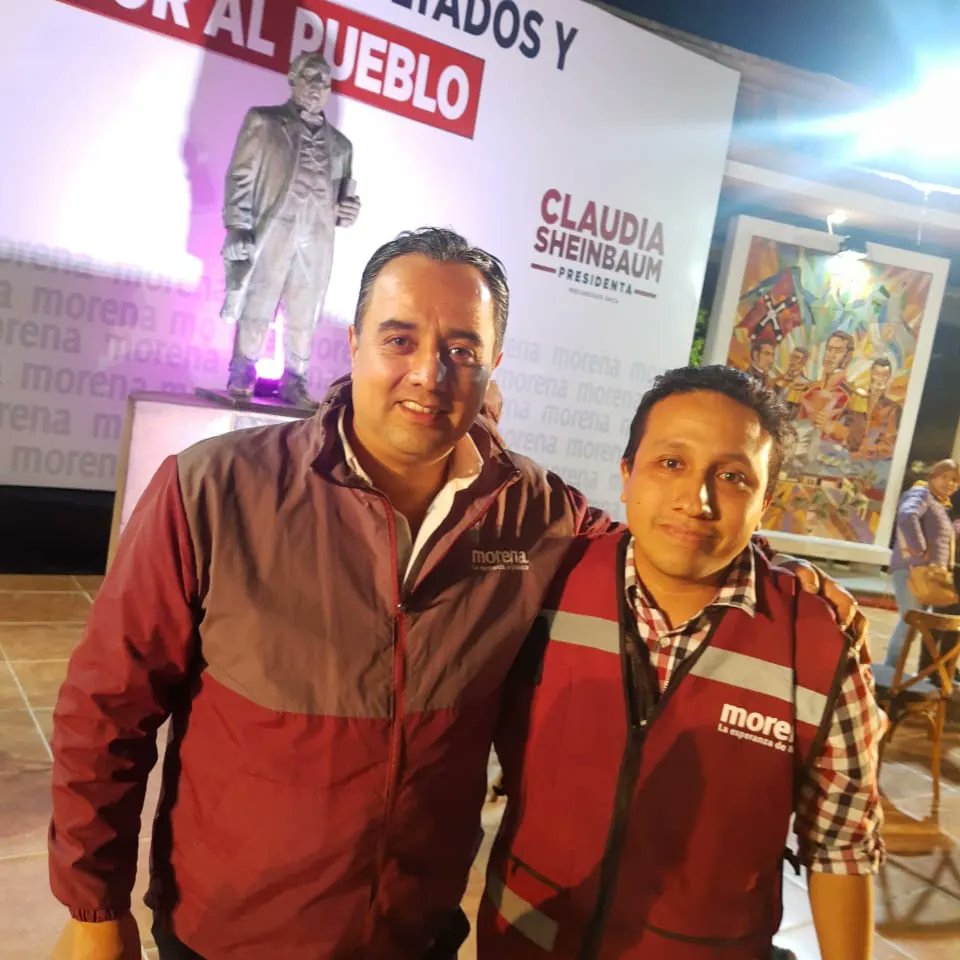 Gabrieljuji's tweet photo. En la visita de la Precandidata a la presidencia de la República la Dra @Claudiashein  por @PartidoMorenaMx   en la plaza cívica Lic Benito Juárez Zitácuaro
Hoy Jueves 11 de Enero de 2024. https://t.co/7SSQlNSZbS