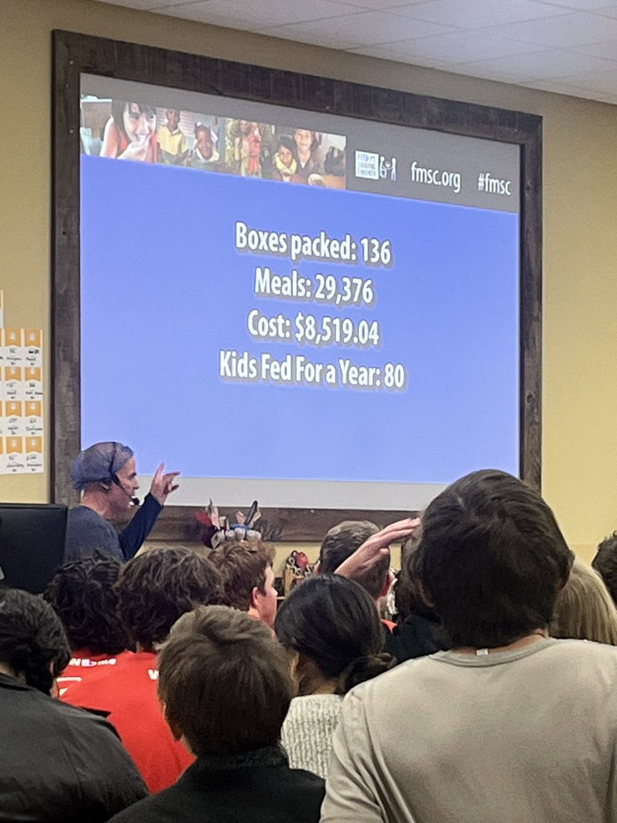 <a href="/mvtorobaseball/">Official Mt. View Baseball</a> started the Spring on a great note. 50+ boys, 1.5 hours of work, some good music <a href="/fmsc_org/">Feed My Starving Children</a> was amazing!

<a href="/BennettEaglest2/">Bennett Eagleston</a> with a prayer that will send 130+ boxes and be able to feed 80 kids for an entire year! 

This is TORO NATION!

LFNG!