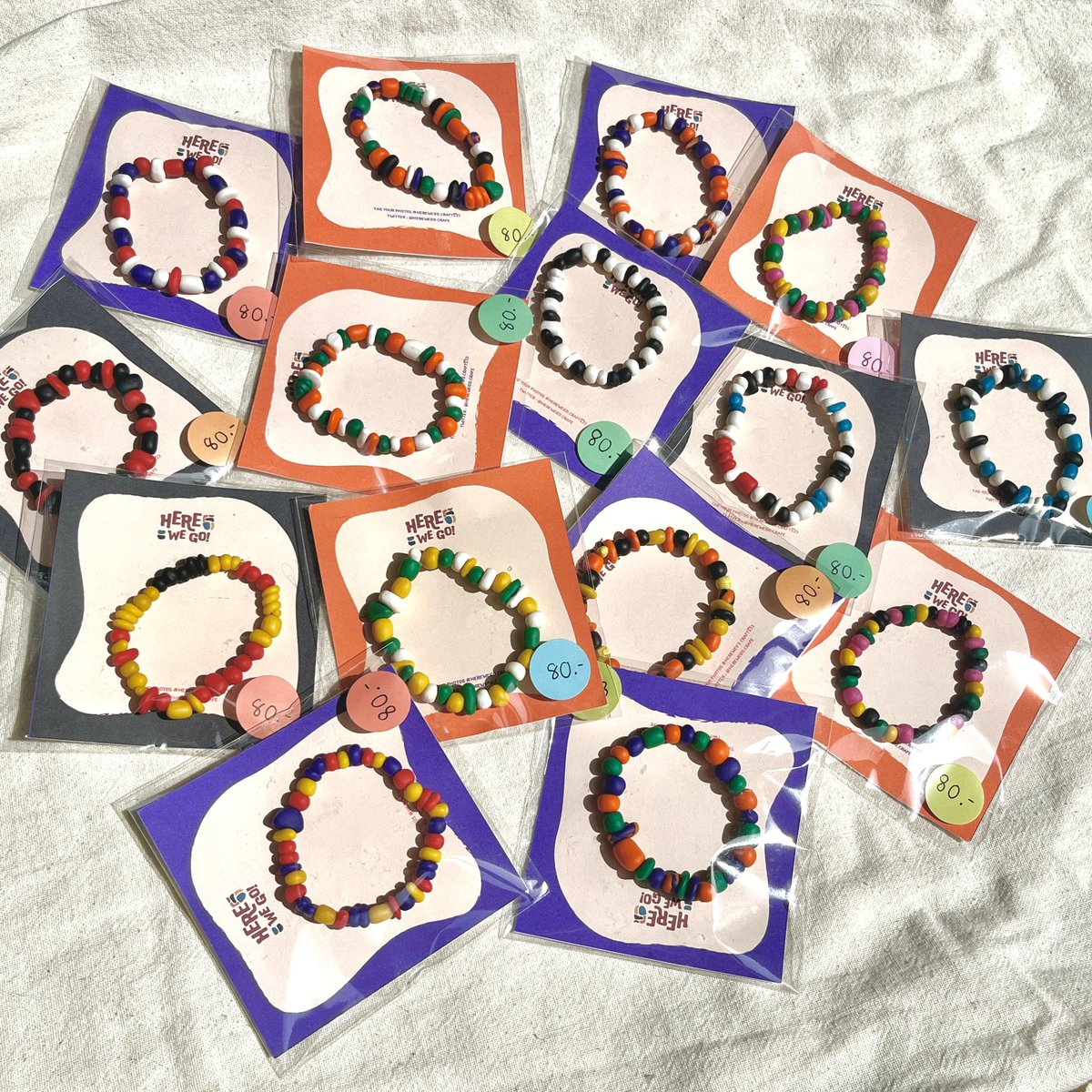 herewego_craft's tweet photo. #พร้อมส่ง กำไลข้อมือดินโพลิเมอร์ 
( Free size )
~ Price 80.- 
📍สนใจสอบถามได้นะคะ

🛵flash express 40.-⚡️

 #มาอวดโฮมุ้ #สายผลิต #กำไลข้อมือ  #กำไล #Bracelets #ดินปั้น #ดินโพลิเมอร์ #งานปั้น #สายผลิต #เครื่องประดับ #polymer #clay https://t.co/iO3UWOyQeD