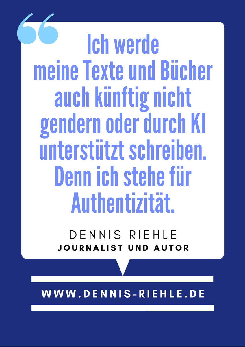 riehle_dennis's tweet image. #Gendern #KI #Echtheit #Natuerlichkeit