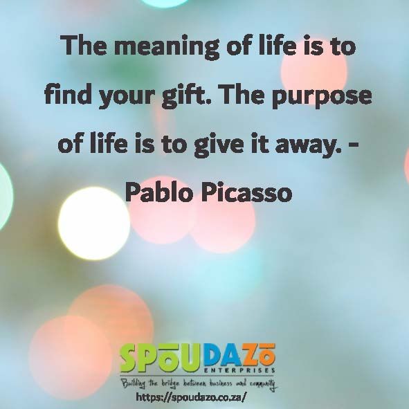 SpoudazoBFN's tweet photo. "The meaning of life is to find your gift. The purpose of life is to give it away." - Pablo Picasso 

#Spoudazo #act #thinkactplanproduce #vegetabletunnels #foodsecurity #leadership #succeed #follow #motivation #csr #csi #corporatesocialresponsibility https://t.co/ztEbttcRtx