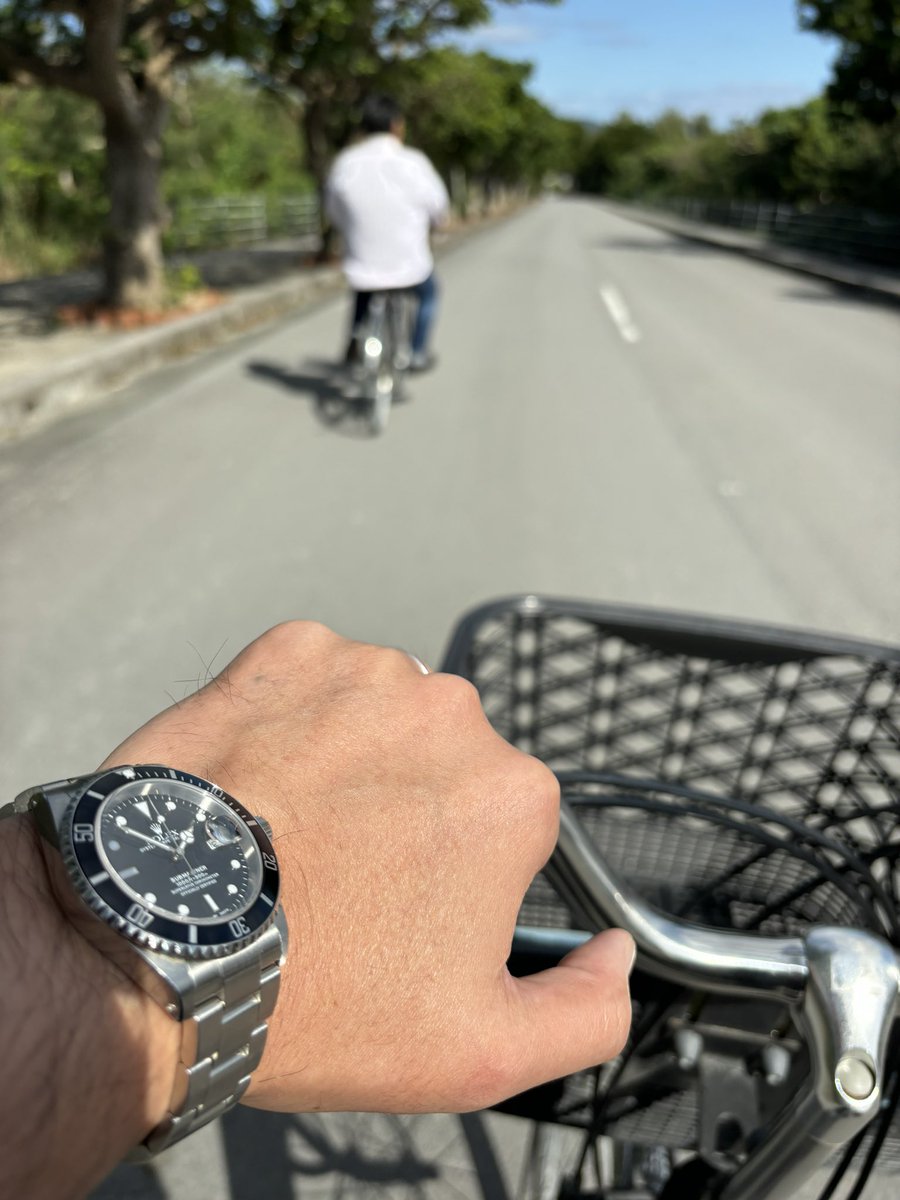 hard_yude's tweet photo. 竹富島自転車おじさんしてきました https://t.co/kDDtTeQkab