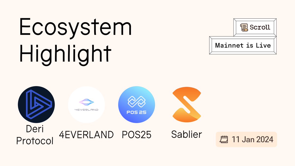 Scroll Ecosystem tweet media
