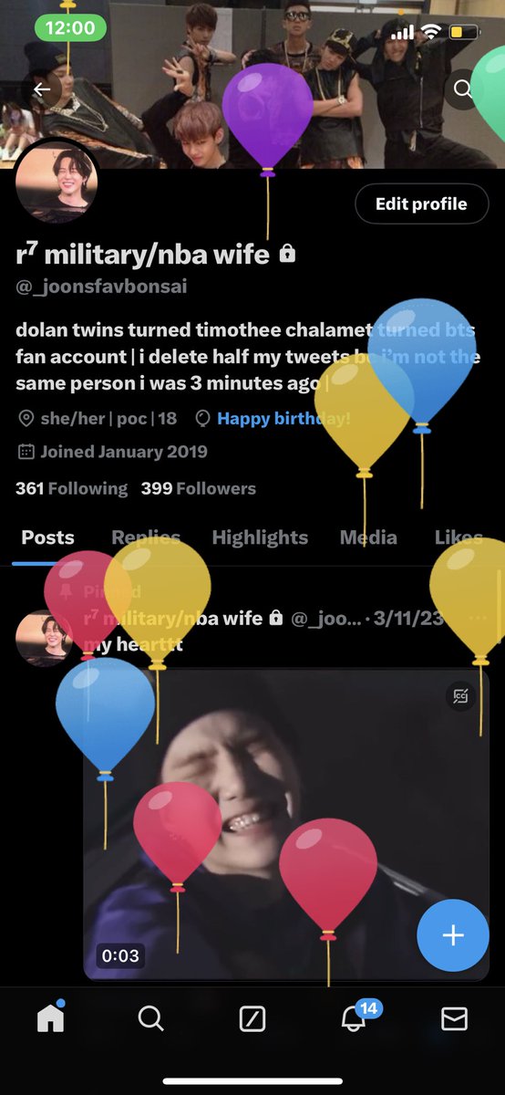 ITS MY BIRTHDAYYYYY IM LEGALLLLL JOON YK WHERE IM AT 😏