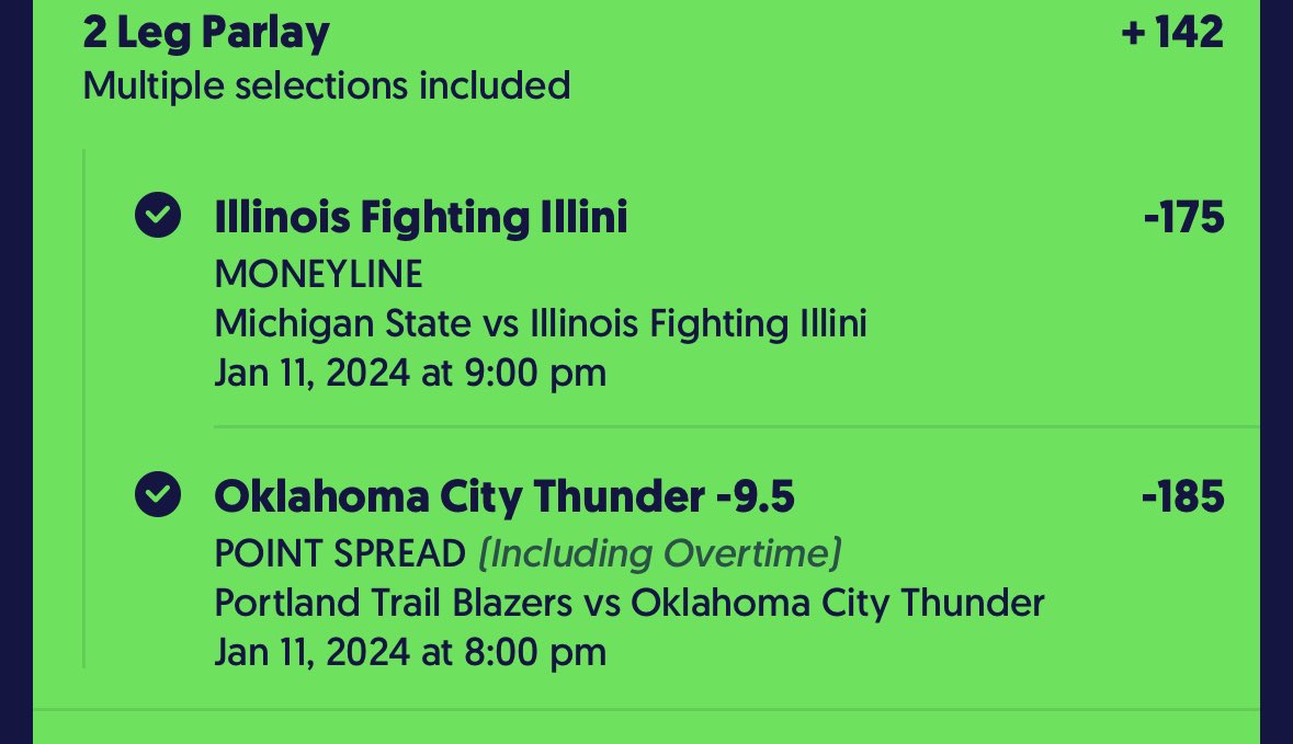 Money lines > player props anyday