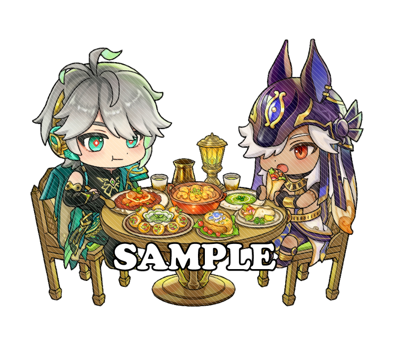 アルセノのアクスタ作る～！🌱⚖️