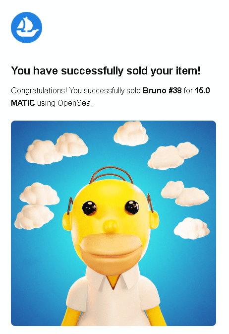 brunoart_nft's tweet photo. GM🥰💫What a nice day!

Woke up and saw mail from OS 🔥
Thank you so much @ElementalHavoc 🙏🏻🥰Appreciate your kind support! Welcome to #3Dbruno fam!

I sent you Holder airdrop NFT ✅🎁 https://t.co/fzEAS9PAs2