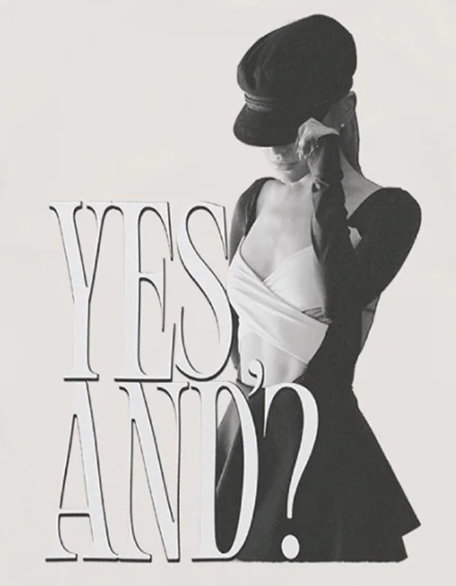 arianagrandebr's tweet image. ariana grande × yes, and? 💋