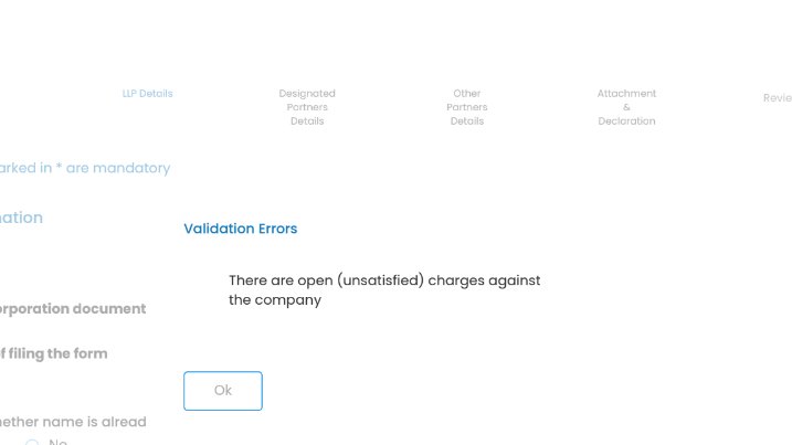 Parbatpatel97's tweet photo. We are getting error while submission of FiLLIP form for conversion. Charge was closed in Sept 22 even though we are getting ths error. V2 master data attached. Please resolve the issue at the earliest as we need to file FiLLIP form urgently.

FO_202401091315969 
@HelpdeskMCA21V3 https://t.co/gVETKiNg5s