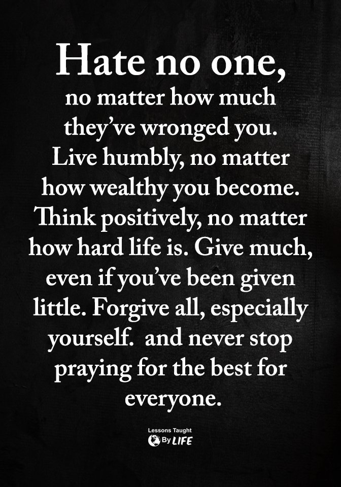jabwemeet's tweet photo. #DoNotHate #qoute #Loveyourself #DontHate #love #Dontwastetime on #Hate or #Haters https://t.co/J62KFWmCnw