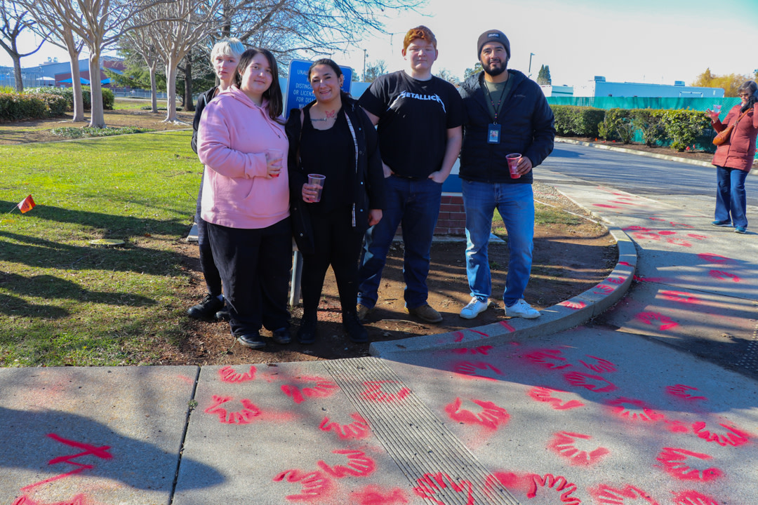 PlacerCA's tweet photo. Thank you to our partners in law enforcement, education, local volunteer groups & nonprofits who joined our Children's System of Care today for #RedSandPlacer — our third annual effort to visually raise awareness of human trafficking and its impact on children. #RedSandProject https://t.co/YbD2LkbK5o