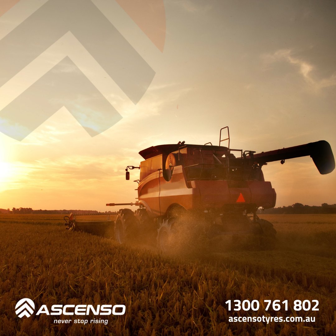 As another harvest season wraps up, it's the perfect time to turn our attention to the future. At AscensoTyres Australia, we understand the vital role that tyres play in your agricultural success.