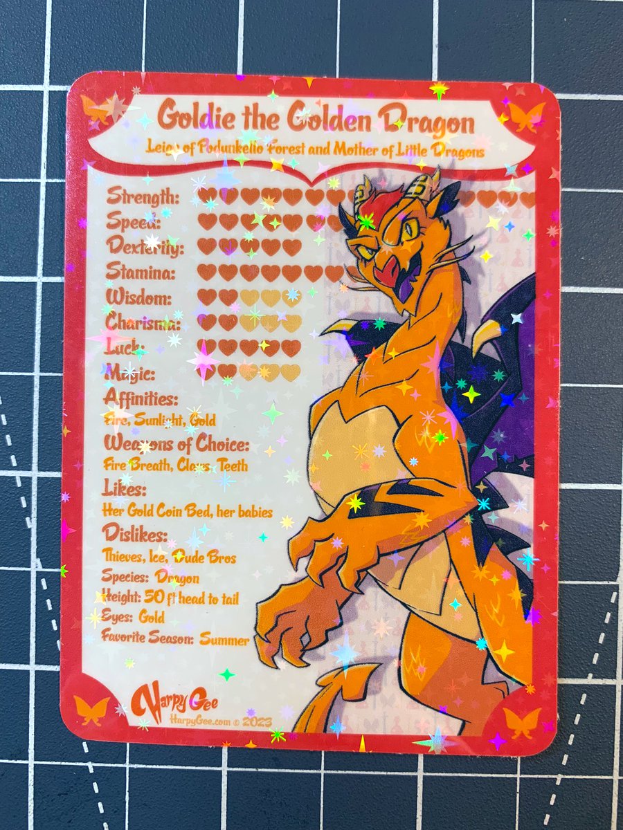 「January's sticker club is Goldie themed!」|Brianneのイラスト