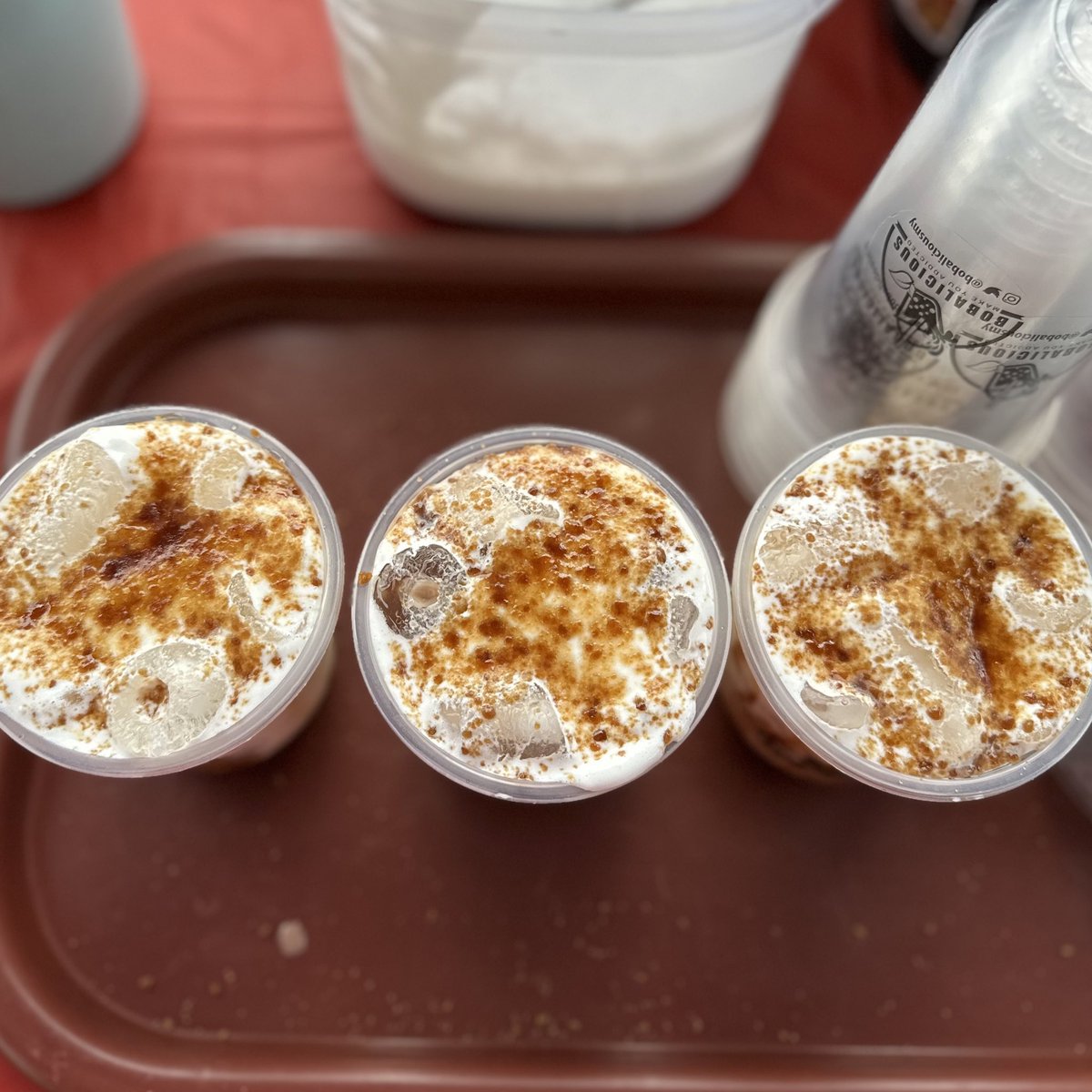 Nurintashaa's tweet photo. Nak air FREE tak?!!

Siapa yang tak busy esok, datang la booth @bobaliciousmy kat The Box, PJ tau.

I nak bagi free je 30 cups to the early bird yang datang esok ❤️❤️ https://t.co/GpqzjMJEVR