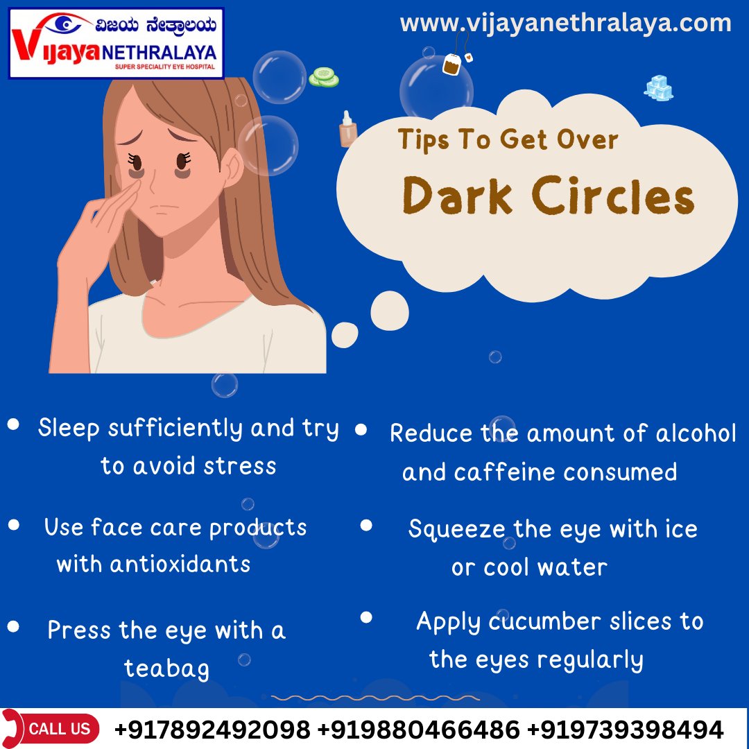 Embracing self-care vibes ✨ Say goodbye to dark circles with these simple tips.
vijayanethralaya.com/link-in-bio/

#DarkCircleSolutions #SelfCareJourney #HealthyGlow #eyecare #vijayanethralaya #nagarbhavi #bangalore
