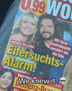 fucckmonsoon's tweet photo. ABRO HILO: 
Me pasaron esto, son fragmentos de revistas alemanas donde hablan de tom y heidi, aca las traduje https://t.co/tUg637Ll74