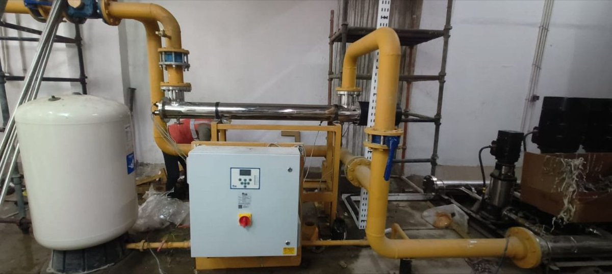 AlfaaUV's tweet photo. A very proud moment in the history of #AlfaaUV!  Honoured and humbled to be contributing towards serving  of pure drinking water to devotees in #ShriRamMandir #Ayodhya , safeguarding our #heritage with innovation.  #JaiShreeRam #WaterTreatment #Innovation #CulturalLegacy https://t.co/xkiu6EtSi3