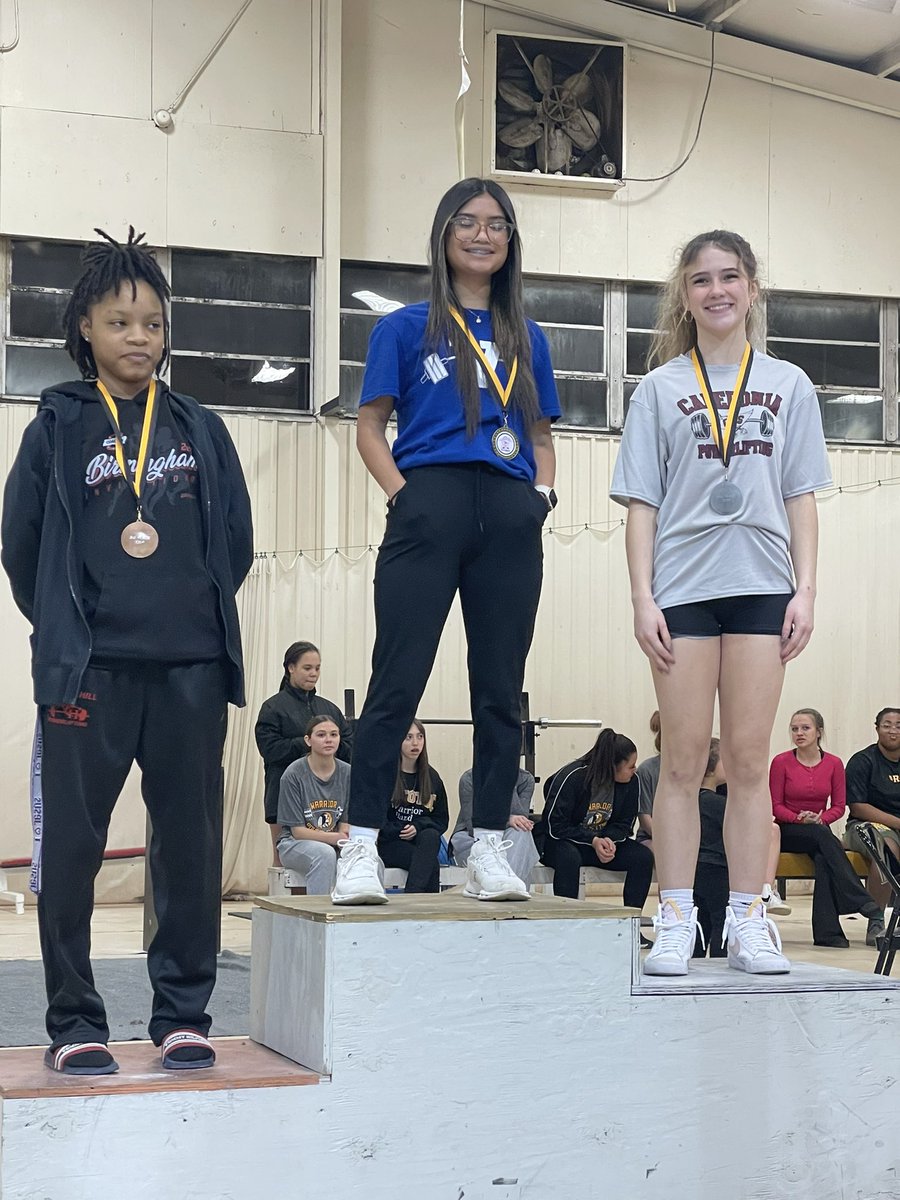 ladyramsb's tweet photo. Ashley Freelon- 1st place 97 lbs. 
Edna Sanchez- 1st place 105 lbs. 
Mari Armstrong- 2nd place 123 lbs. 
Tessa Hood- 2nd place 132 lbs. 
Serenity Pass- 3rd place 132 lbs. 
Keke Nash- 2nd place 148 lbs. 
Laila Wade- 3rd place 148 lbs. https://t.co/CUkLh6Wt16