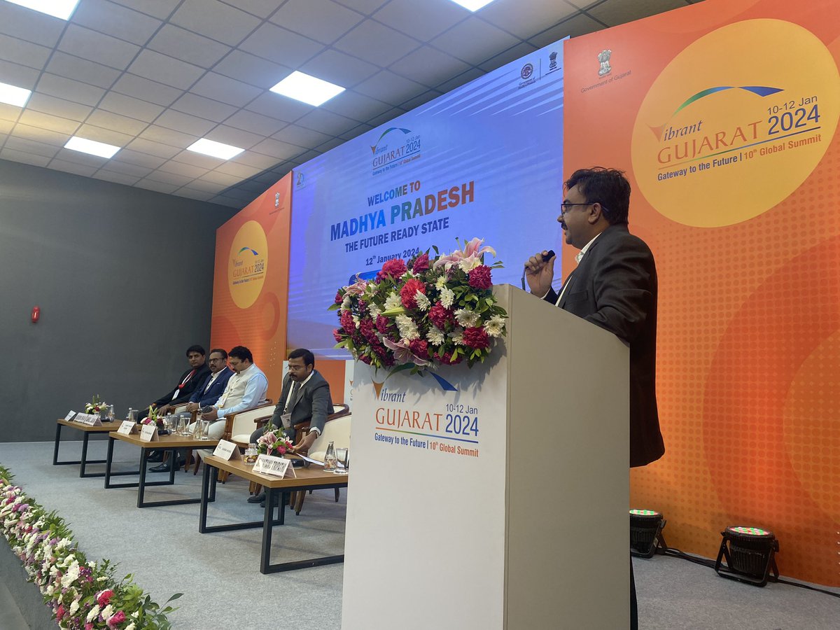 ficci_india's tweet image. We are witnessing burgeoning opportunities in sectors like chemical, power, and MSMEs in Madhya Pradesh. The state offers unique opportunities for investment with its forward-looking policies and robust infrastructure: Mr Saurabh Mishra, Co-convenor, FICCI MP Panel on Start-up,…
