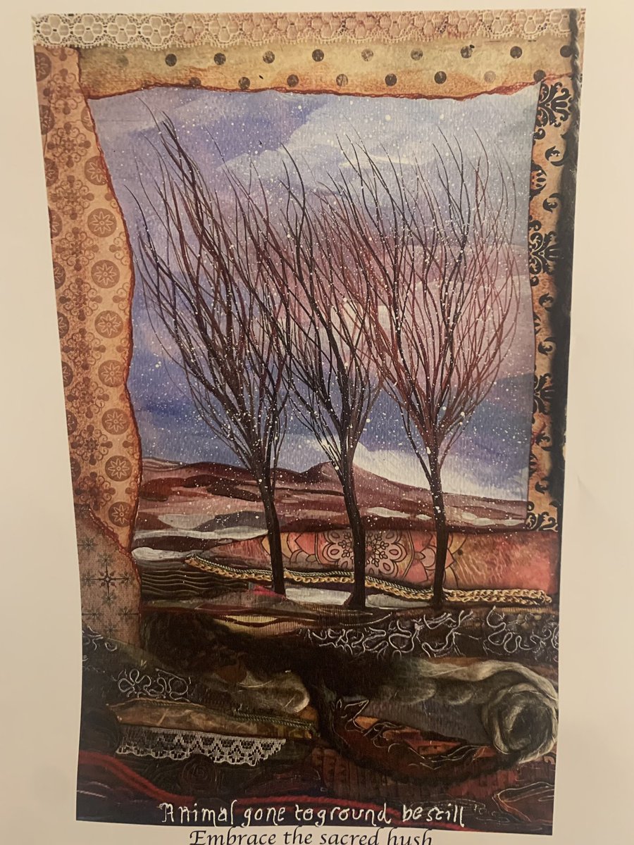 katbancroft's tweet photo. I’m blown away by how stunning this broadside of my poem “Song for Wintering” is. @oormilaprahlad couldn’t have painted a lovelier piece, and I’m honored that she chose my words to beautify. Thank you, Oormila, for making this! And thanks to @thimblelitmag for publishing my work! https://t.co/7y9dKMBYu7