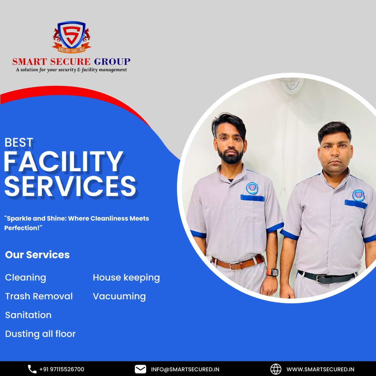 Smart_Secured's tweet photo. Efficiency Meets Elegance: Our Facility Management Services Make the Difference.

Call Us :- +91 9711526700
Visit our website: https://t.co/awhg4pdMv6
Follow us: https://t.co/neHfVR9qXP

#smartsecurity #FacilitiesManagement #management #different #facilities #facilityservices https://t.co/TbhBJs6dJx